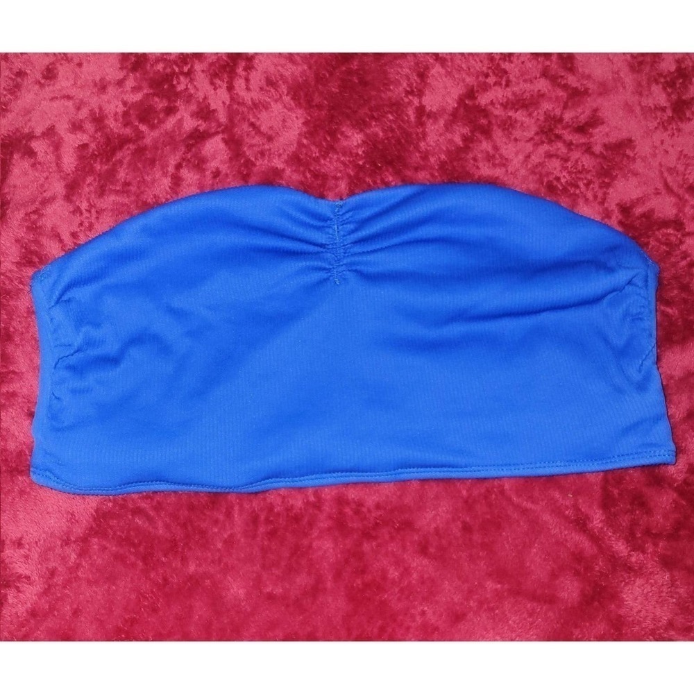 Xl blue bikini tube top